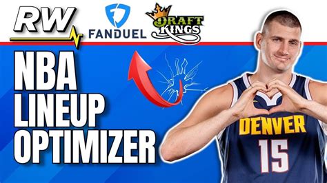 RotoWire DraftKings NBA Optimizer.